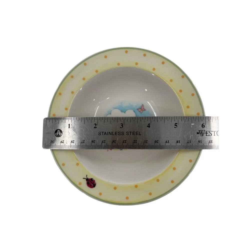 Reed & Barton Williamsburg Childs Porcelain Dinnerware Set Farmyard Friends